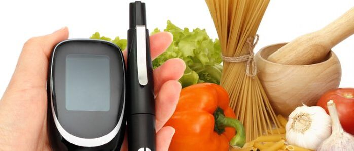 Producten voor diabetes mellitus